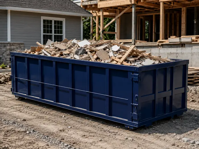 A Convenient Dumpster for Construction Projects